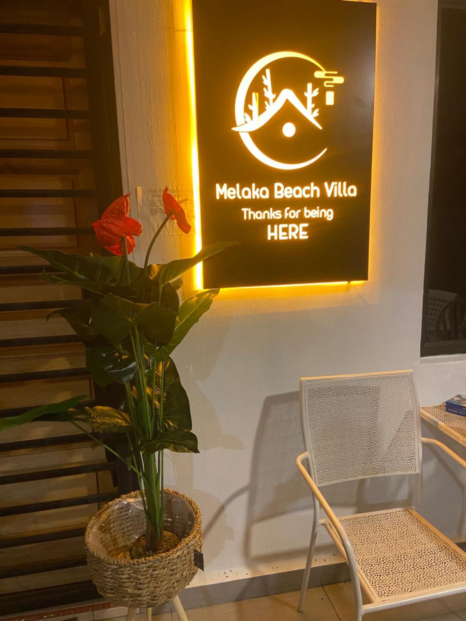 Melaka Beach Villa Kelebang Besar Ngoại thất bức ảnh