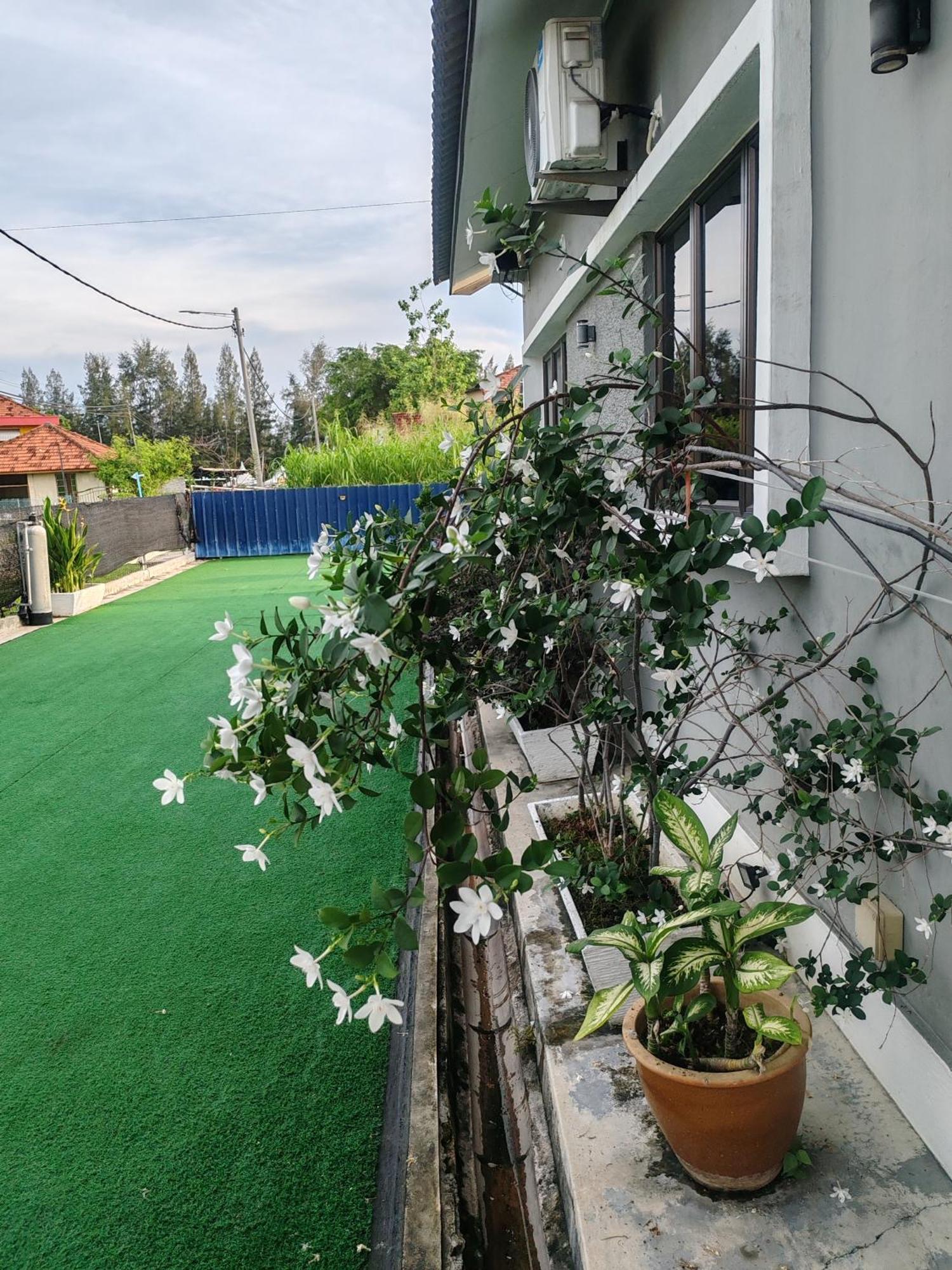 Melaka Beach Villa Kelebang Besar Ngoại thất bức ảnh